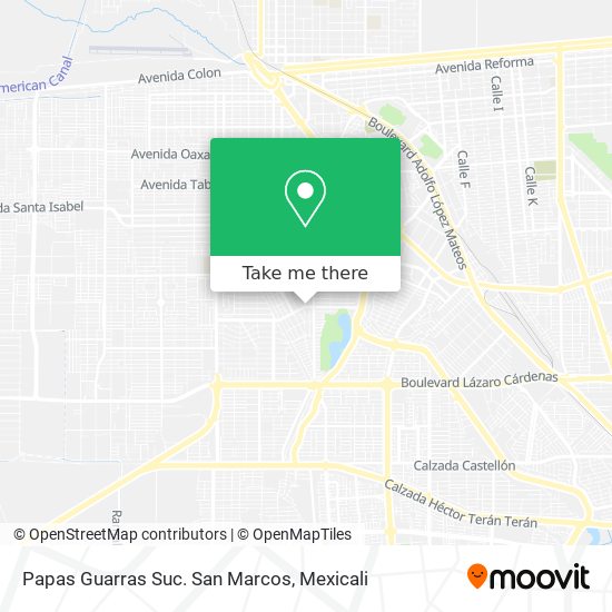 Papas Guarras Suc. San Marcos map