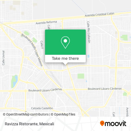 Ravizza Ristorante map