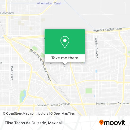 Mapa de Eiisa Tacos de Guisado
