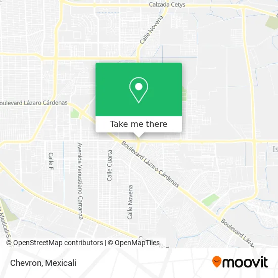 Chevron map