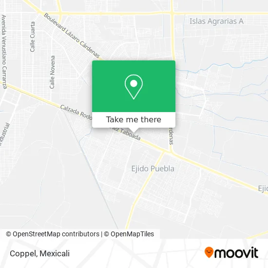Coppel map