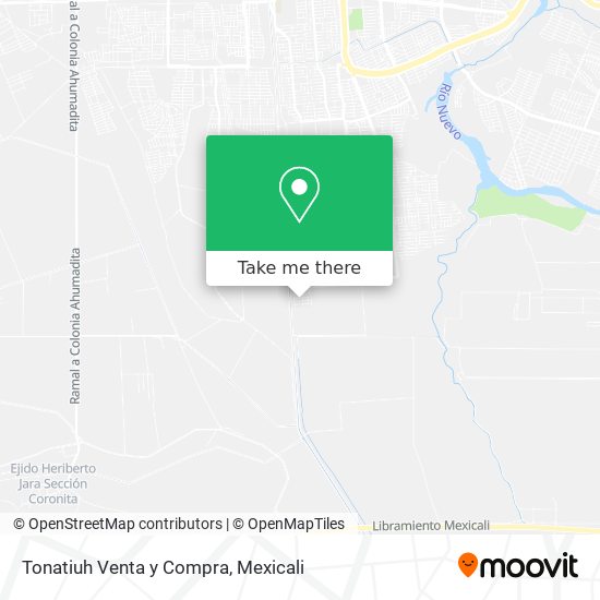 Mapa de Tonatiuh Venta y Compra