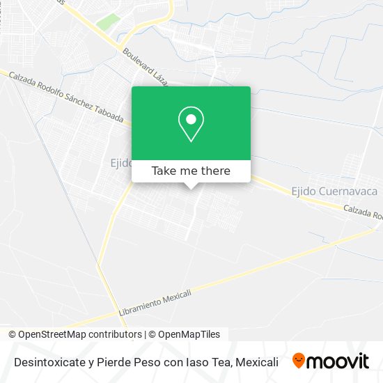Desintoxicate y Pierde Peso con Iaso Tea map