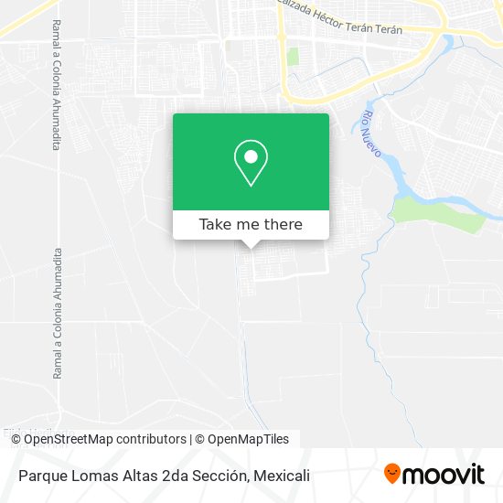 Parque Lomas Altas 2da Sección map