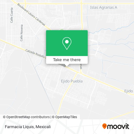 Mapa de Farmacia Liquis