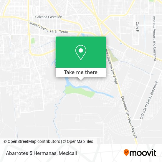 Mapa de Abarrotes 5 Hermanas