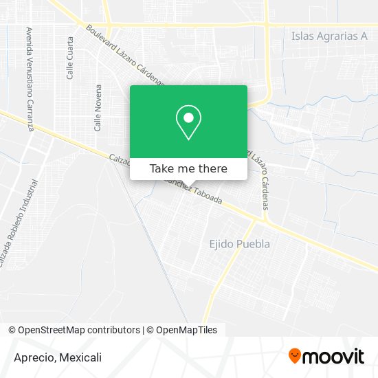 How to get to Aprecio in Mexicali by Bus?