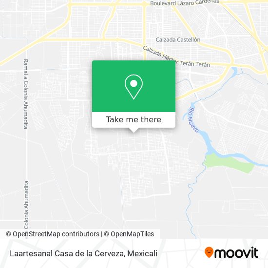 Laartesanal Casa de la Cerveza map