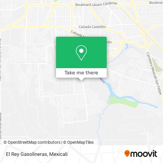 Mapa de El Rey Gasolineras