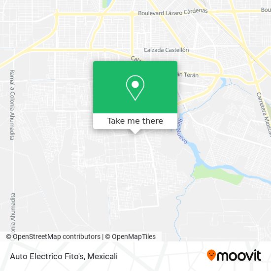 Auto Electrico Fito's map