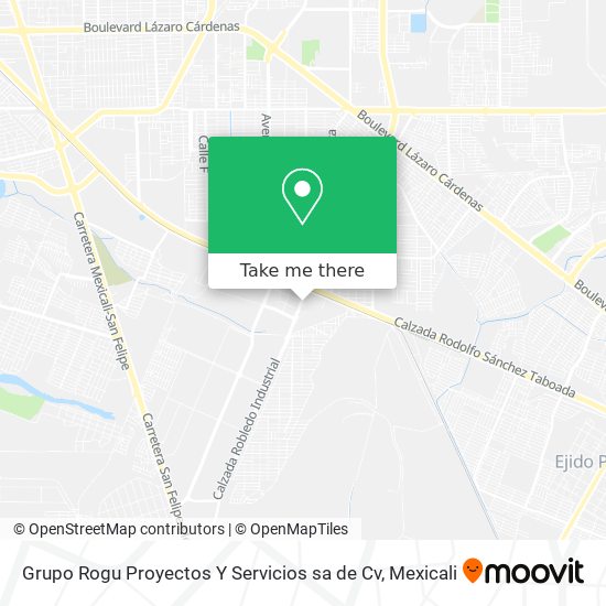 Grupo Rogu Proyectos Y Servicios sa de Cv map