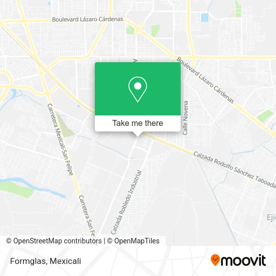 Mapa de Formglas