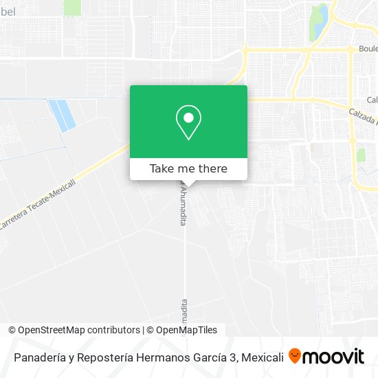 Panadería y Repostería Hermanos García 3 map