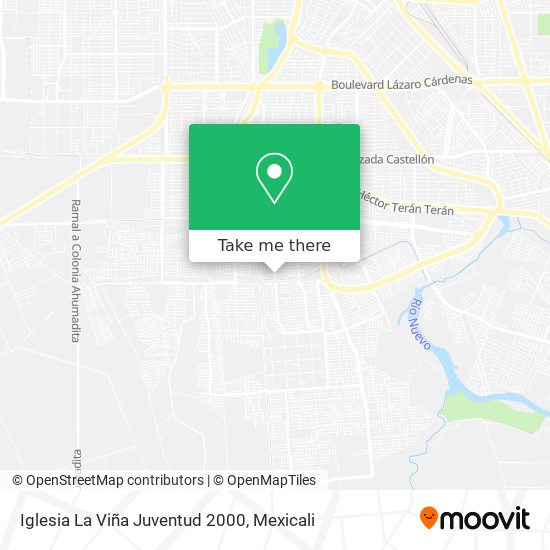 Mapa de Iglesia La Viña Juventud 2000