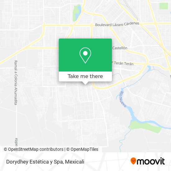 Dorydhey Estética y Spa map
