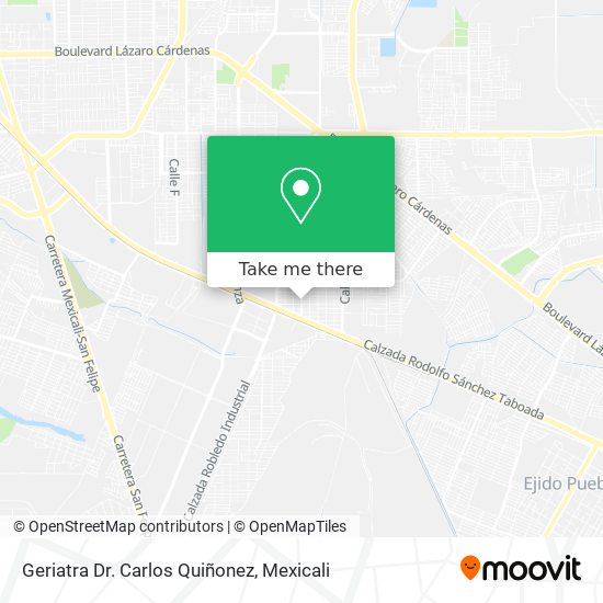 Geriatra Dr. Carlos Quiñonez map
