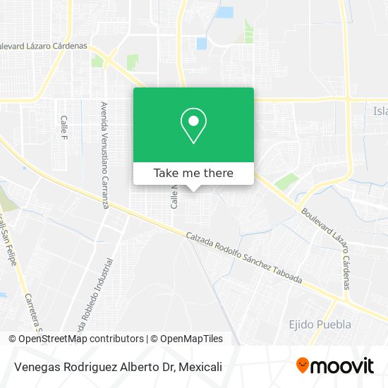 Venegas Rodriguez Alberto Dr map