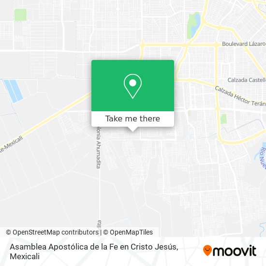 Mapa de Asamblea Apostólica de la Fe en Cristo Jesús
