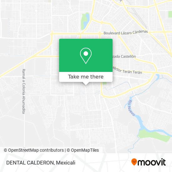 Mapa de DENTAL CALDERON