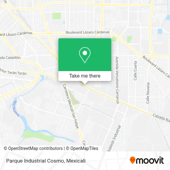 Parque Industrial Cosmo map