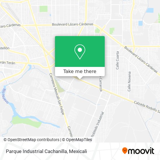 Parque Industrial Cachanilla map