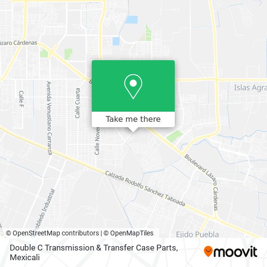 Double C Transmission & Transfer Case Parts map