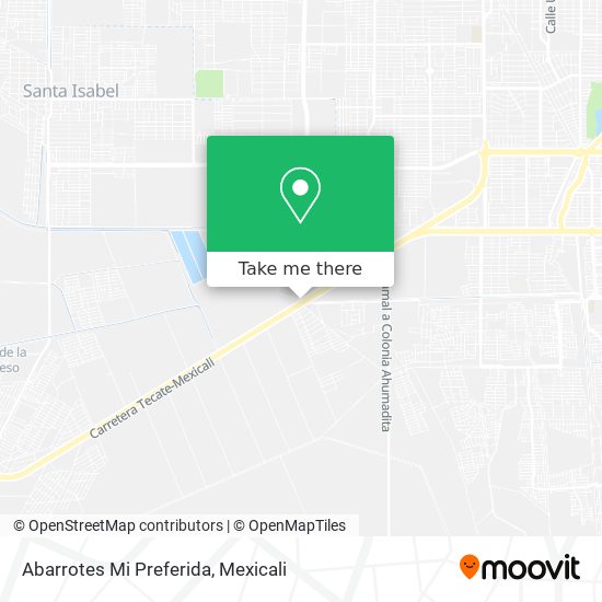 Abarrotes Mi Preferida map