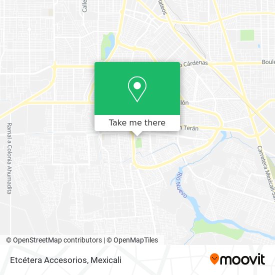 Mapa de Etcétera Accesorios