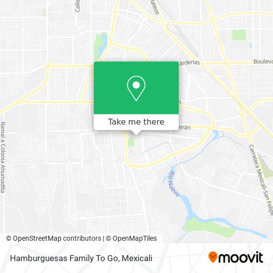 Hamburguesas Family To Go map