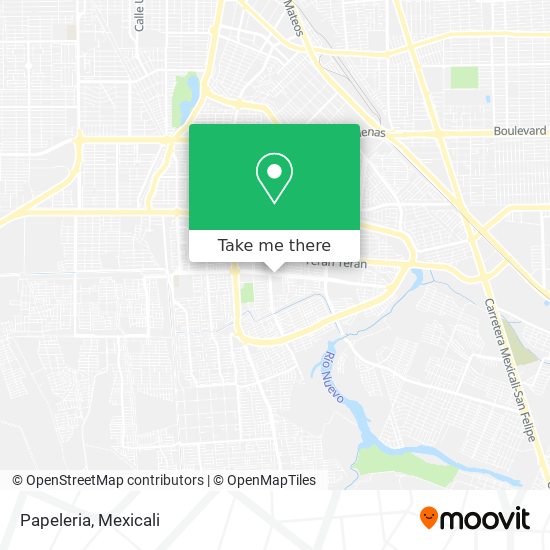 Mapa de Papeleria