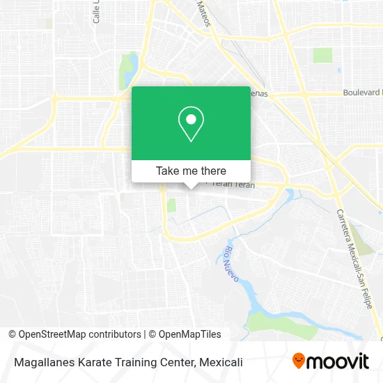 Magallanes Karate Training Center map