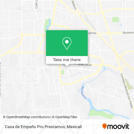 Casa de Empeño Pro Prestamos map