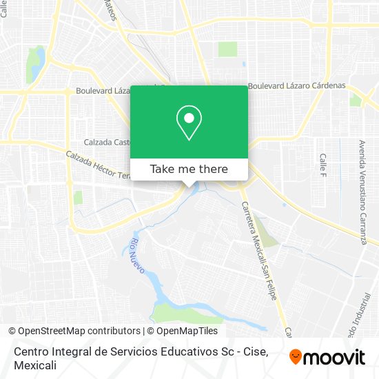 Centro Integral de Servicios Educativos Sc - Cise map