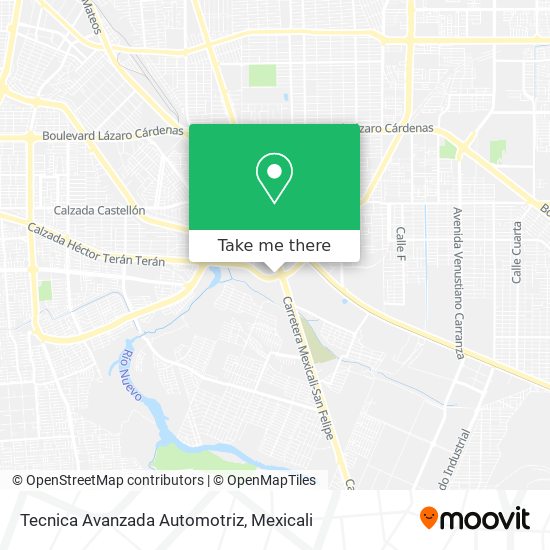 Tecnica Avanzada Automotriz map