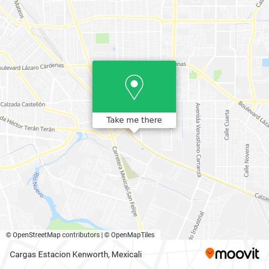 Cargas Estacion Kenworth map