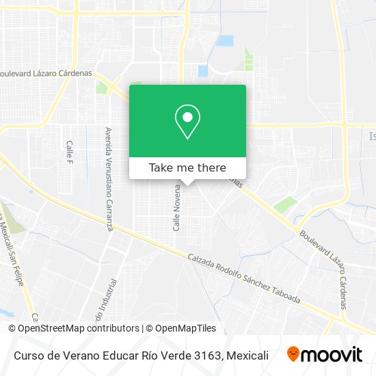 Curso de Verano Educar Río Verde 3163 map