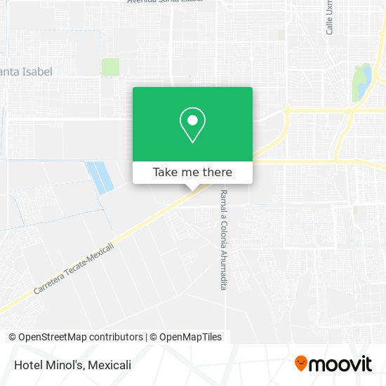 Mapa de Hotel Minol's