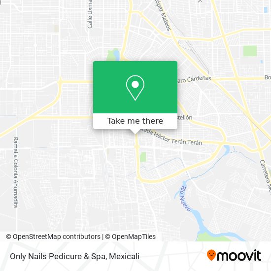 Only Nails Pedicure & Spa map