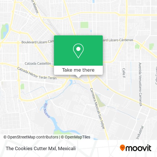 Mapa de The Cookies Cutter Mxl
