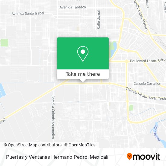 Mapa de Puertas y Ventanas Hermano Pedro