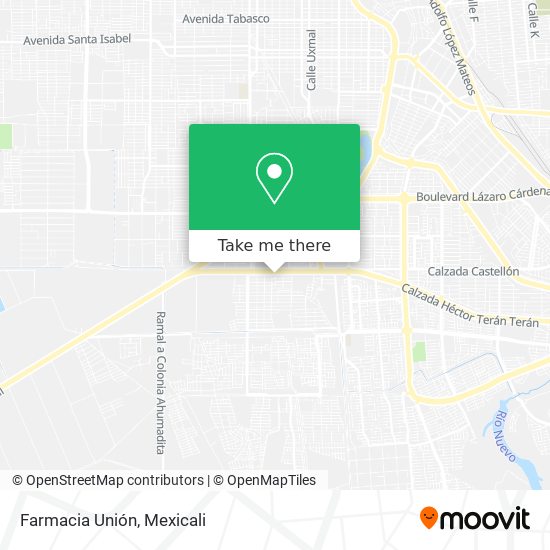Mapa de Farmacia Unión