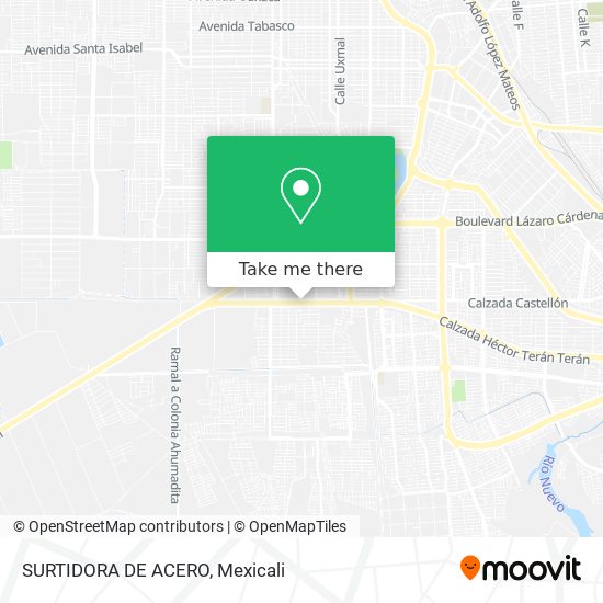 Mapa de SURTIDORA DE ACERO