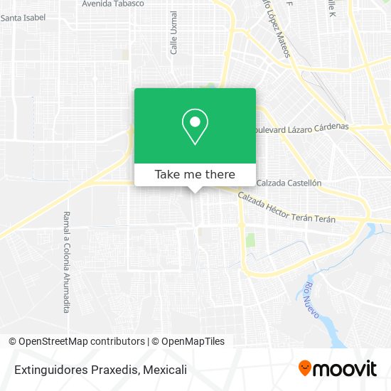 Mapa de Extinguidores Praxedis