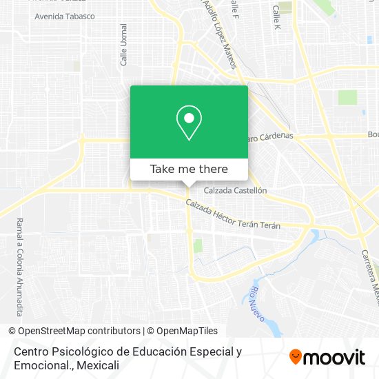 Centro Psicológico de Educación Especial y Emocional. map