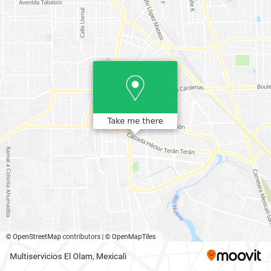 Mapa de Multiservicios El Olam