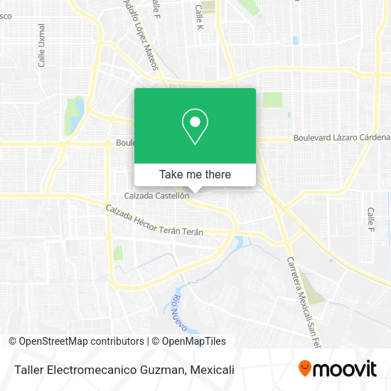 Mapa de Taller Electromecanico Guzman