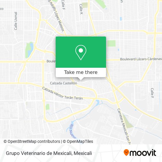 Grupo Veterinario de Mexicali map