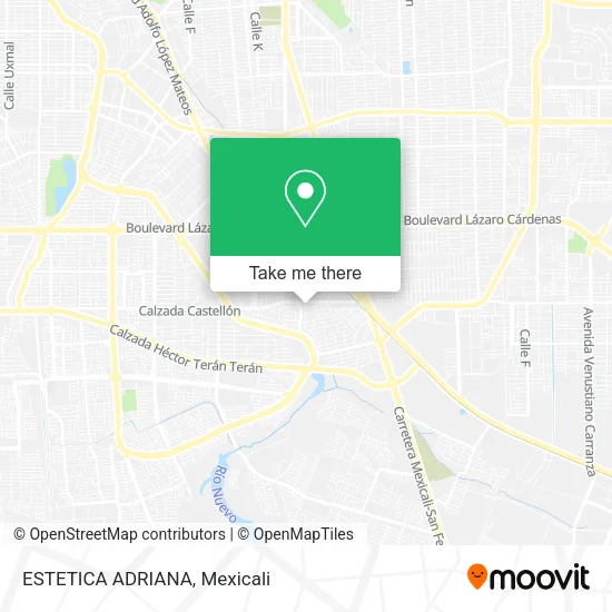 Mapa de ESTETICA ADRIANA