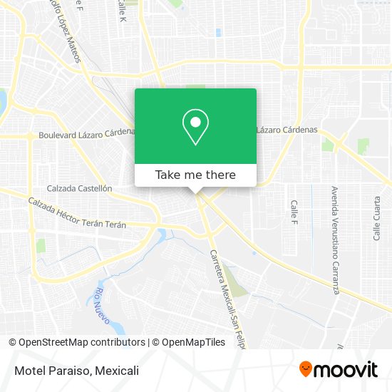 Mapa de Motel Paraiso