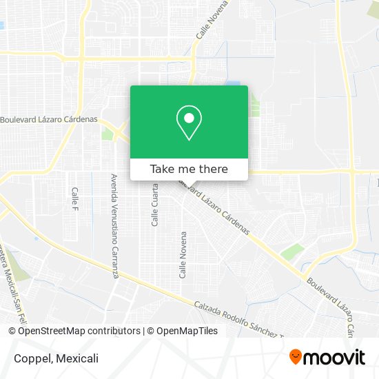 Coppel map